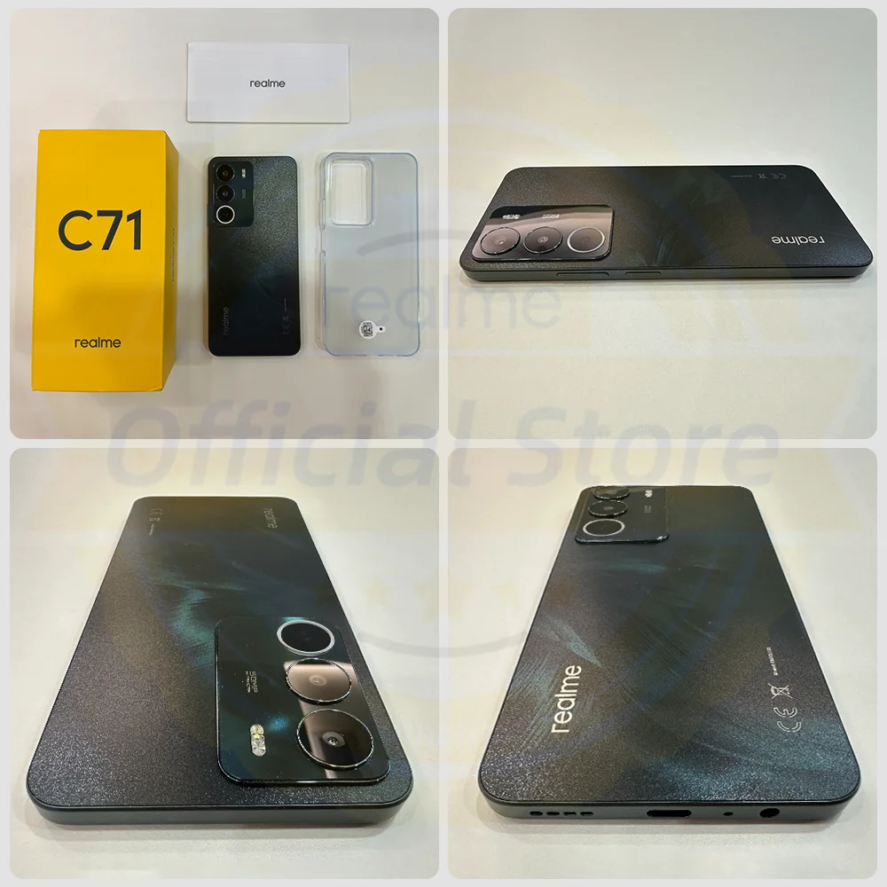 Russian Version] realme C71 Smartphone 6300mAh Battery 45W Charge