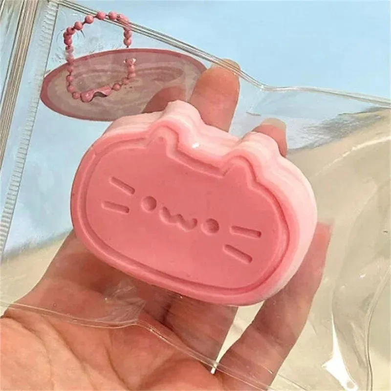 2026년 신제품 고양이 치즈 케이크 실리콘 몰드 양초 몰드 향기로운 DIY 수제 레진 몰드 양초 만들기 모찌 스퀴시 장난감 몰드