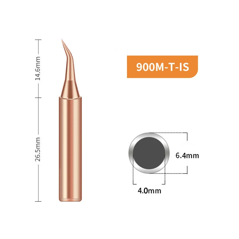 Pure Copper Iron Tip 900M-T Soldering Tip Rework Station Welding Head BGA Soldering Tools Branding Iron Welding Tools gas welding machine