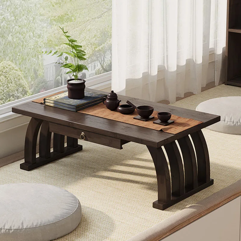 Chinese Style Simplicity Coffee Tables Modern Tea Table Unique Storage Coffee Tables Minimalist Drawer Couchtisch Home Furniture