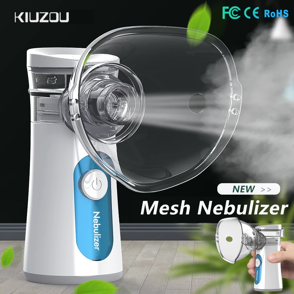 

New Portable Mini Handheld Nebulizer Inhaler Nebulizer For Kids Adult Mesh Atomizer nebulizador Medical Equipment Asthma Inhaler