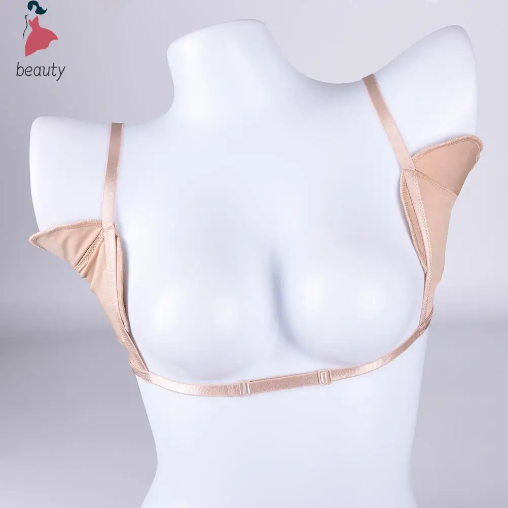 Underarm Sweat Pads Washable Armpit Sweat Absorbing Guards Dress Perspiration Pads Shield Shoulder Absorbent Deodorant Pad