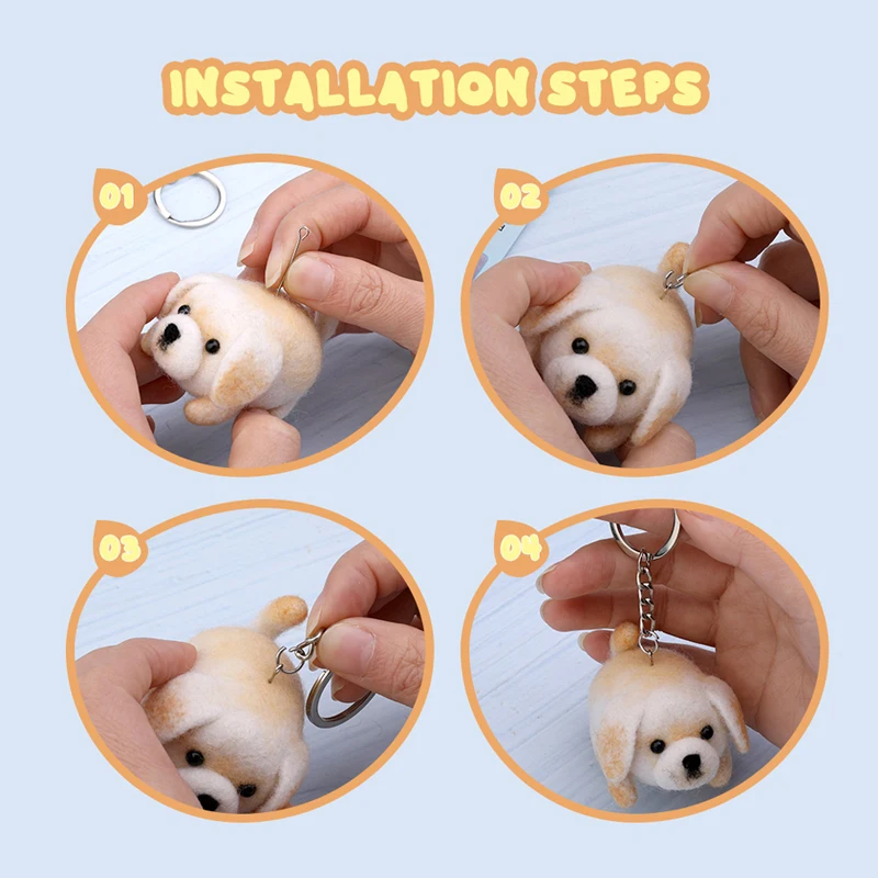 Animal Needle Felting Kit 3