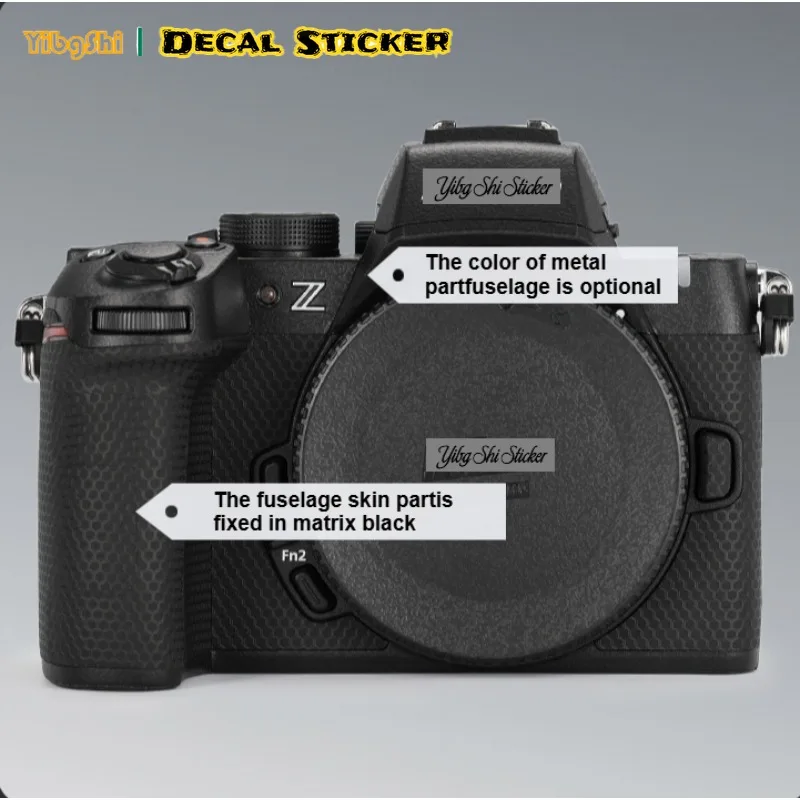 Nikon Z50II Z50 II 데칼 스킨 카메라 비닐 랩 필름 안티 스크래치 보호 코트 Z 50II 맞춤형 스티커