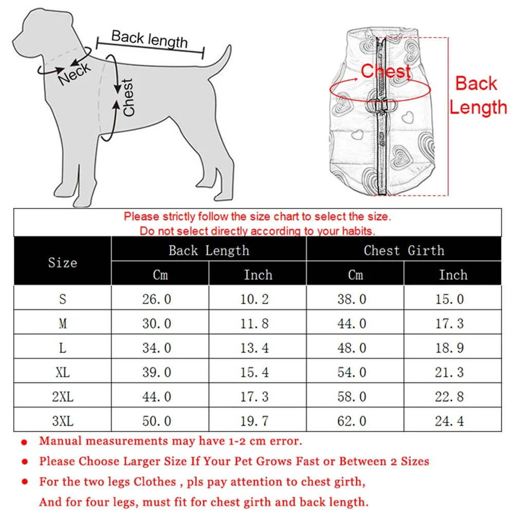 Manteau Hiver Imperméable & Chaud pour Petit Chien - Gilet Zippé avec Anneau D - Design Arc-en-ciel & Amour - 2025 - Doglovedesign : Vêtement et accessoires pour chiens