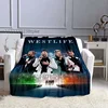 Ireland Westlife Classic Poster Printed Blanket, Throw Blankets,for Sofa Bed Office Car, Brithday Gift,Decke 1