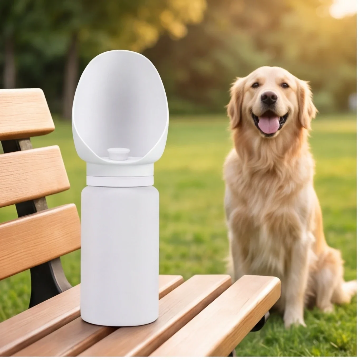 Borraccia portatile per cani accessorio viaggio e passeggiata_voghion.com