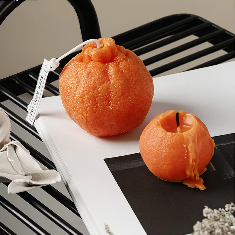 2 Stück Zitrone Silikonform - 3D Gießform Für Kerzen, Seife, Schokolade