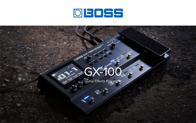 Boss Gx-100 Guitar Effects Processor Acoustic Guitar Amp 