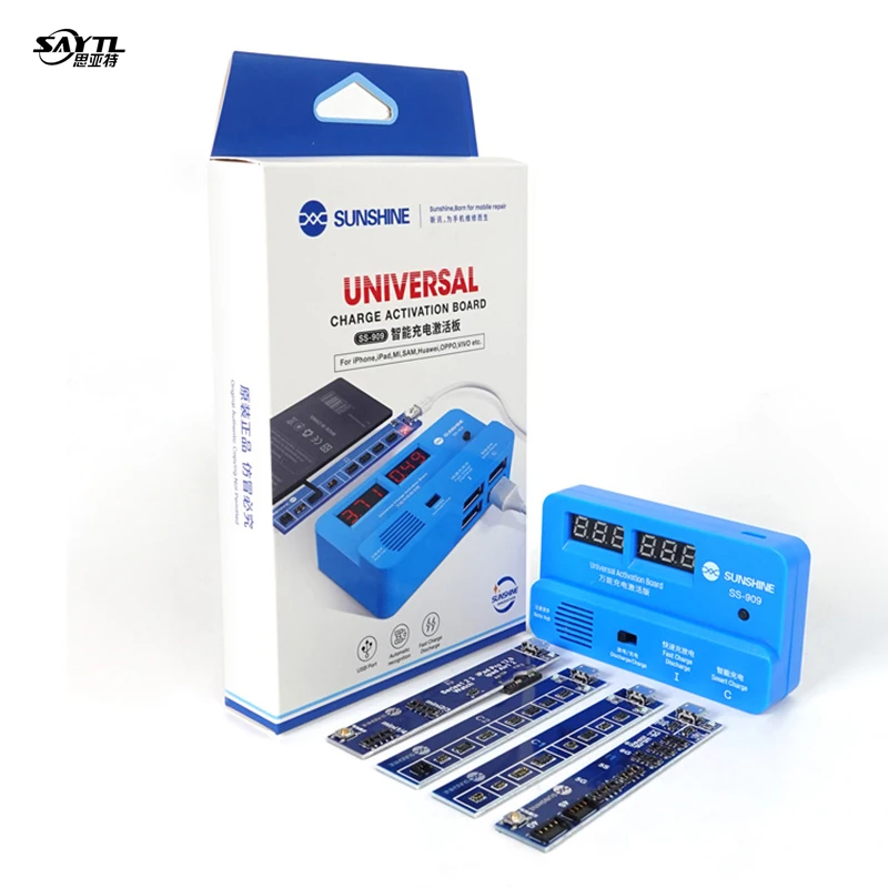 

Новый Универсальный Тестер Аккумуляторов/зарядное устройство, печатная плата с активацией аккумулятора для iPhone 8/8P/X/XS Max/11/11 Pro Max iPad Samsung Huawei
