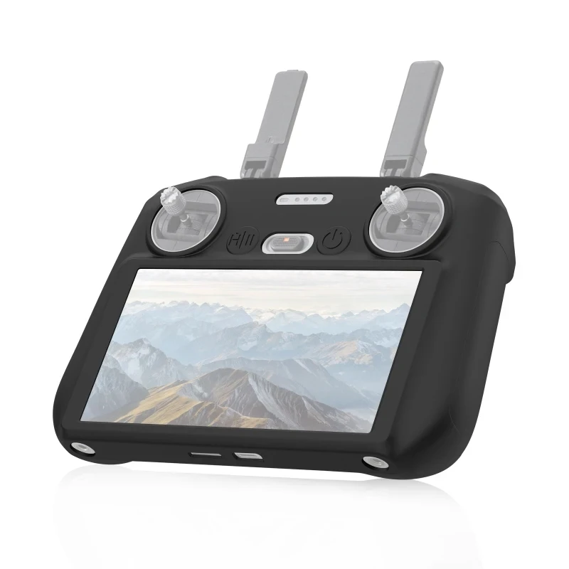 Drone Accessories Silicone Protective Case For DJI Mini 4 Pro/ Air 3 DJI RC 2 with Screen Remote Control Shockproof Soft Cover Accessory