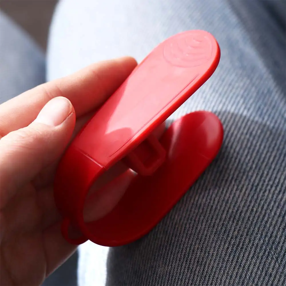 차량용 어린이 시트 버클 해제 도구, 손가락 부상 방지, 자동차 액세서리, 안전 시트 잠금 해제, 노동 절약 장치, 레드