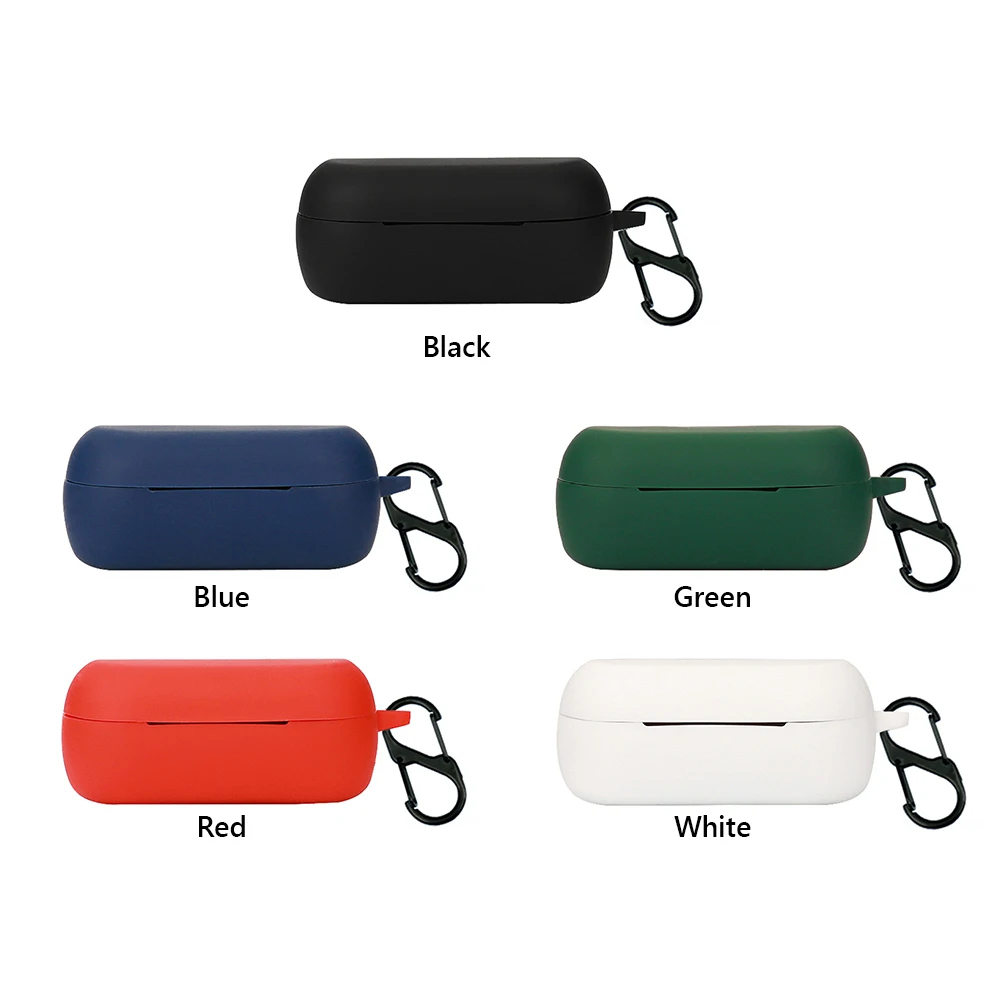 Earphone Box Silicone Case with Hook for Skullcandy Grind Fuel
