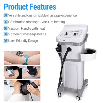 New 2 in 1 Turbo G8 Muscle Vibration Massage weight loss Electric Body Shaping Slimming G5 Anti Cellulite Machine