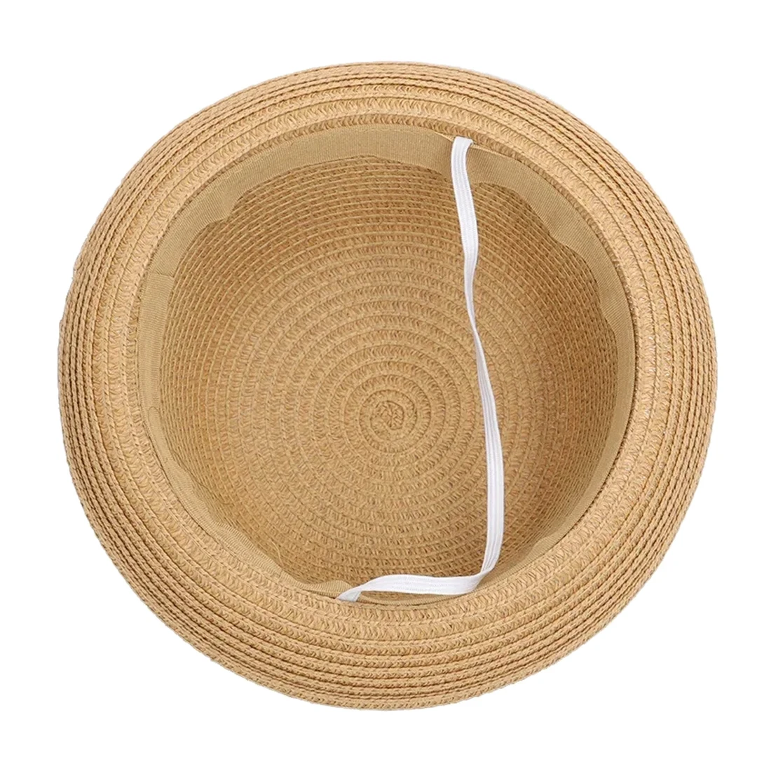 Straw Hat, Baby Sun Hat, Outdoor Sun Hat, Mistdawn Cute Children, Boys Girls, Cat Ears Devil Horns Bowler Derby Cap, Summer Beach
