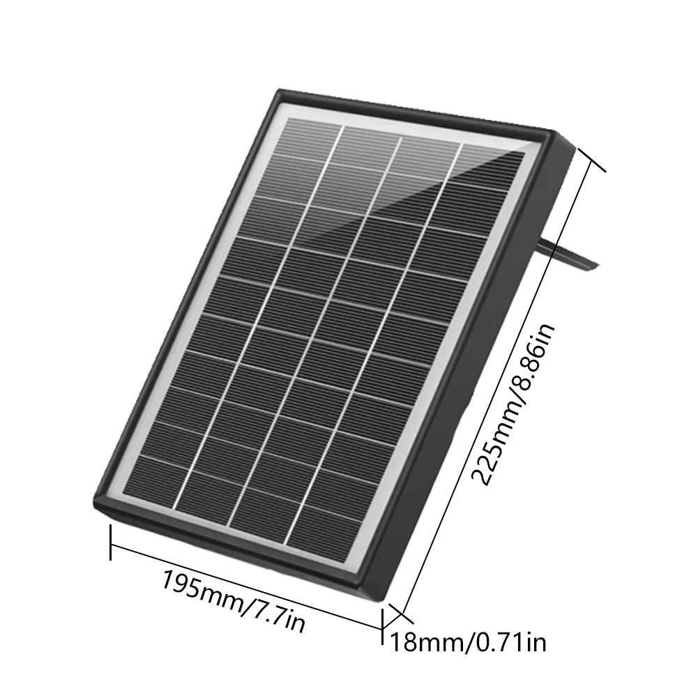 6V 5W Solar Fish Oxygen Pump Low Noise Air Pump Fish Tank Solar Powered Oxygen Pump 4500mAh Ensures Even Air Distribution 6