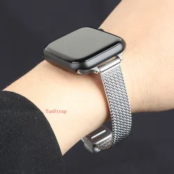Elegant Thin Magnetic Band for Women - Premium Strap & Bracelet Style (Silver)