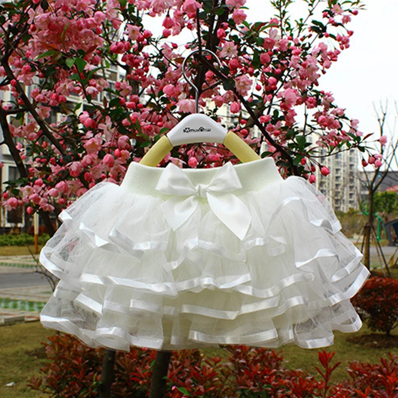 Baby Girl Mini Tutu Skirts Summer Kids Rainbown Pettiskirts Little