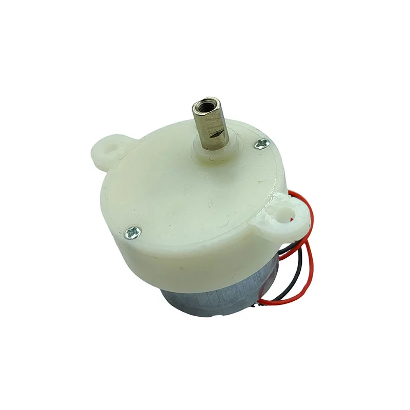 5RPM Micro DC Gear Motor - 3V-6V, 300:1 Gearbox, Threaded Shaft, Reversible, Slow Speed-262665