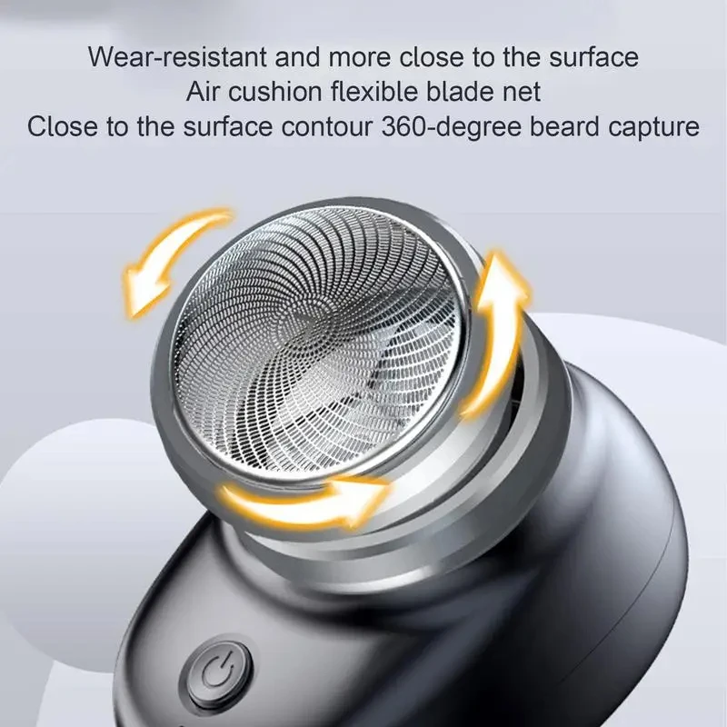 Electric Shaver Charging Mini Pocket Travel Razor Portable Wireless Detachable Facial Beard Hair Trimmer 1PC