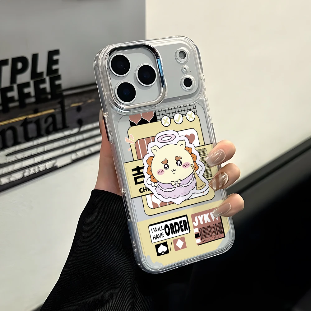 Cute Chiikawas Usagies Luxury Clear Phone Case Cover