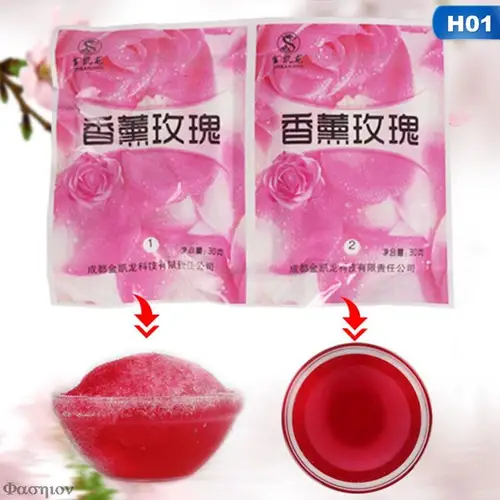 60g! 로즈 버블 목욕 파우더 풋 배쓰 크리스탈 머드 바디 풋 스킨 케어 스파 목욕 소금 각질 제거 스크러버 5