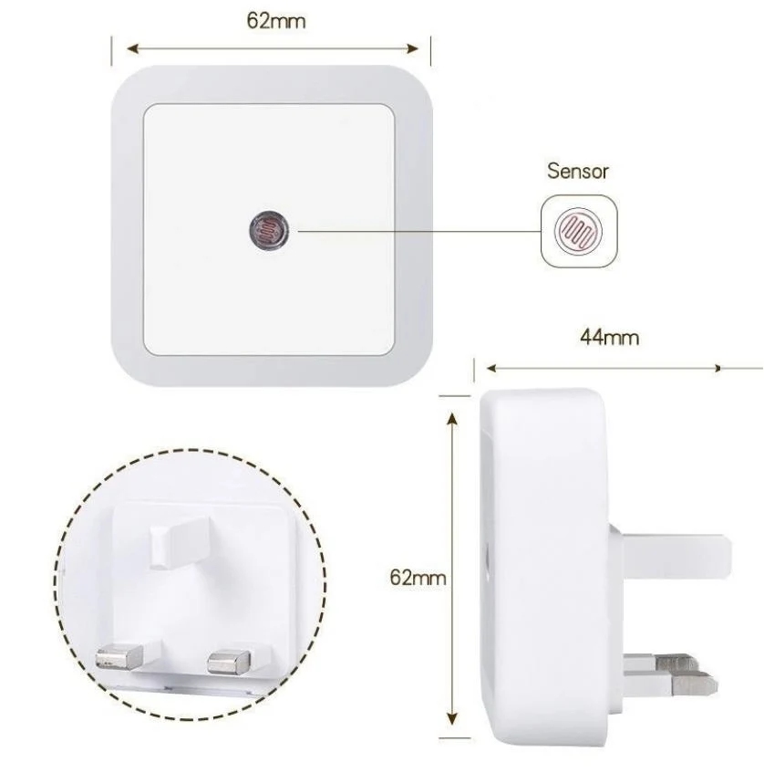 Auto Sensor Night LED Light Indoor Hallway Bedroom Living Room Stair Lamp night light led night light led night lamp