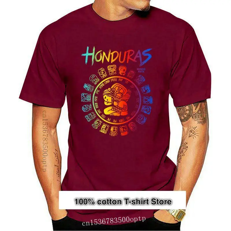 Camiseta Con Calendario Maya,