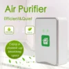 Pluggable Air Purifier Negative Ion Generator Filterless Ionizer Purifier Clean Allergens,Pollutants,Mold,Odors-EU Plug 5