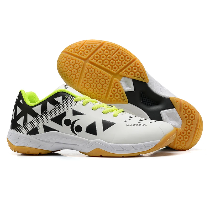 

Men Badminton Shoes Cool Women Table Tennis Training Shoes Comfortable Unisex Tennis Practice Tennis Volleyball Sneakers 1003