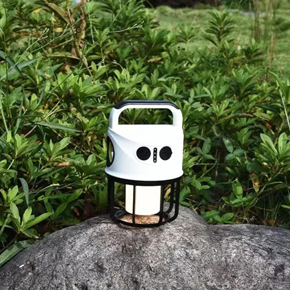 Outdoor Emergency Lamp USB Rechargeable 4 Lighting Modes Portable Camping Light 1200mAh Tent Night Light for Emergency Adventure