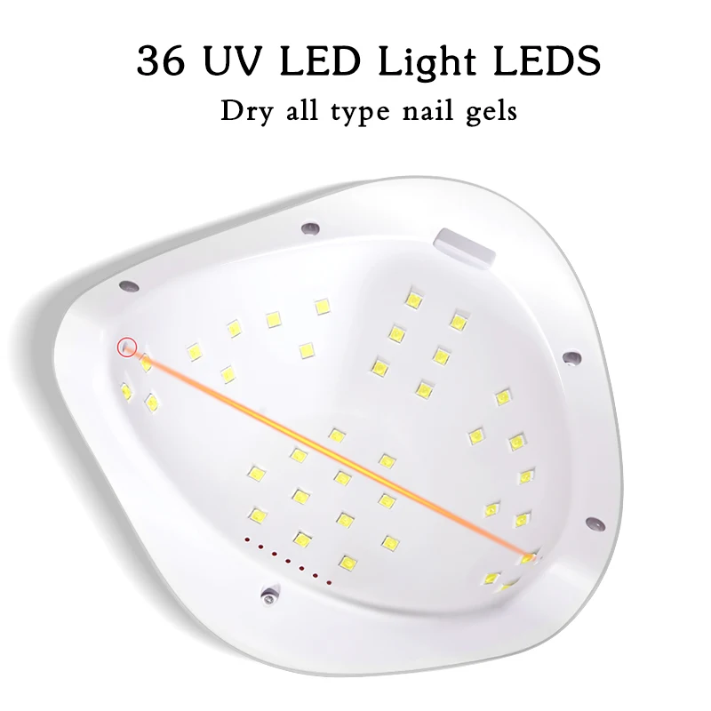 Nail Drying Lamp For Nails UV Light Gel Polish Manicure Cabin Led Lamps Nails Dryer Machine Professional Equipment 6