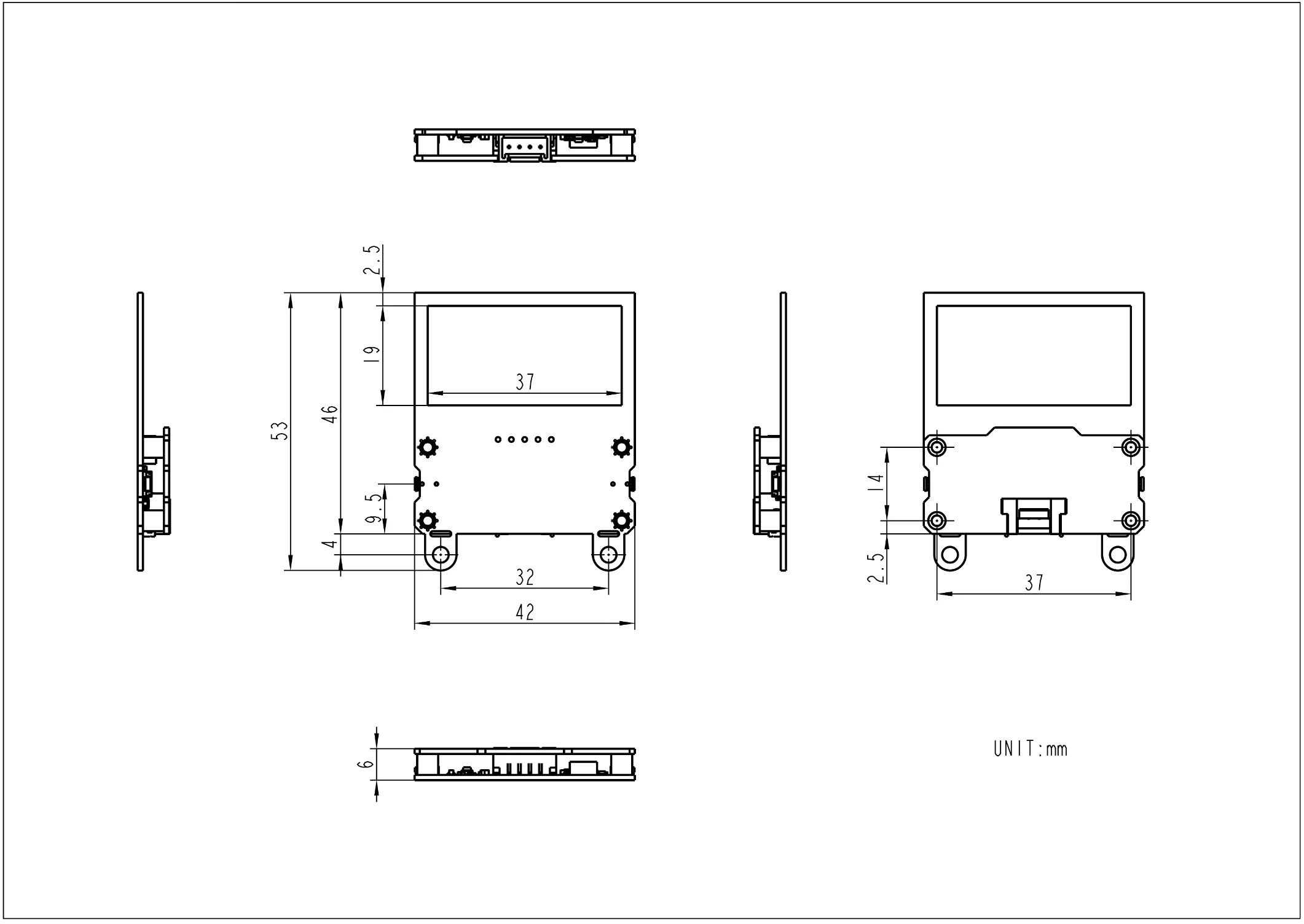 Official Glass2 Unit with 1.51inch Transparent OLED