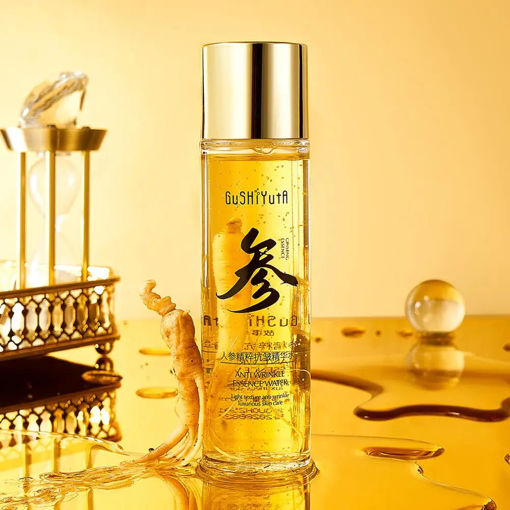 

Gold Ginseng Face Essence Polypeptide Anti-wrinkle Care Serum Moisturizing Products Dropshipping Skin K1k8