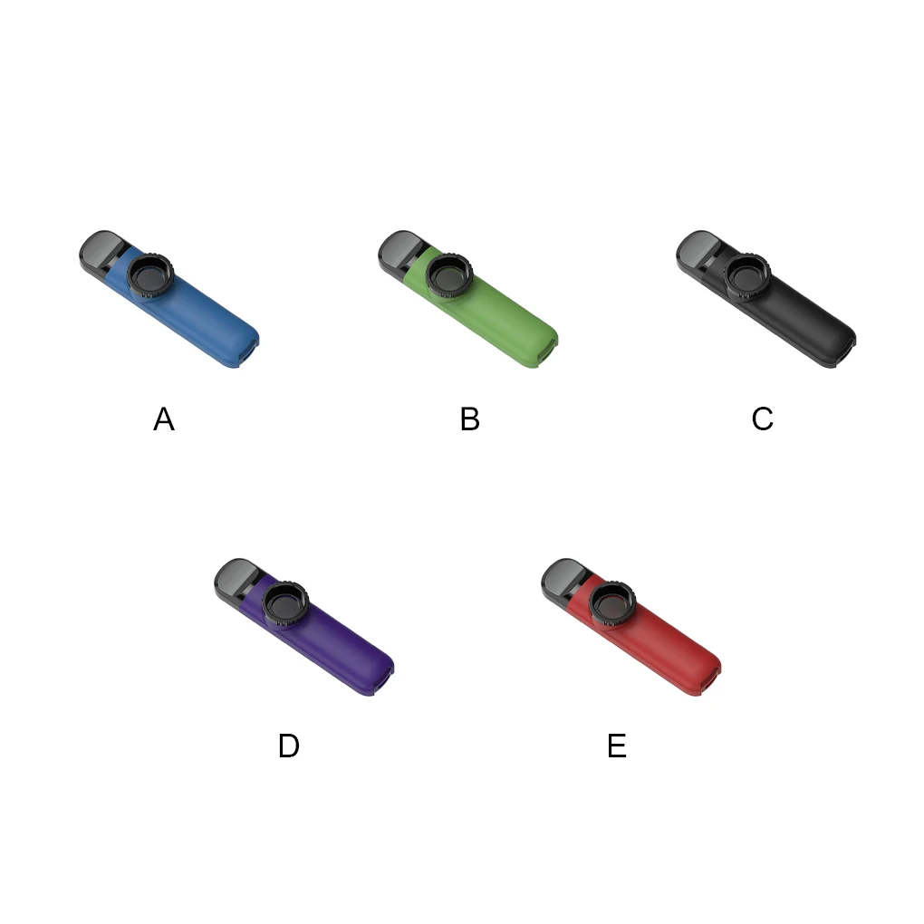 Plastic Kazoo Instrument Lightweight ABS Professional Ukulele Accompaniment Beginners Music Lovers Kids Beginner Red