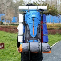70L Camping Backpack Men's Travel Bag Climbing Rucksack Large Hiking Storage Pack Outdoor Mountaineering Sports Shoulder Bags 2