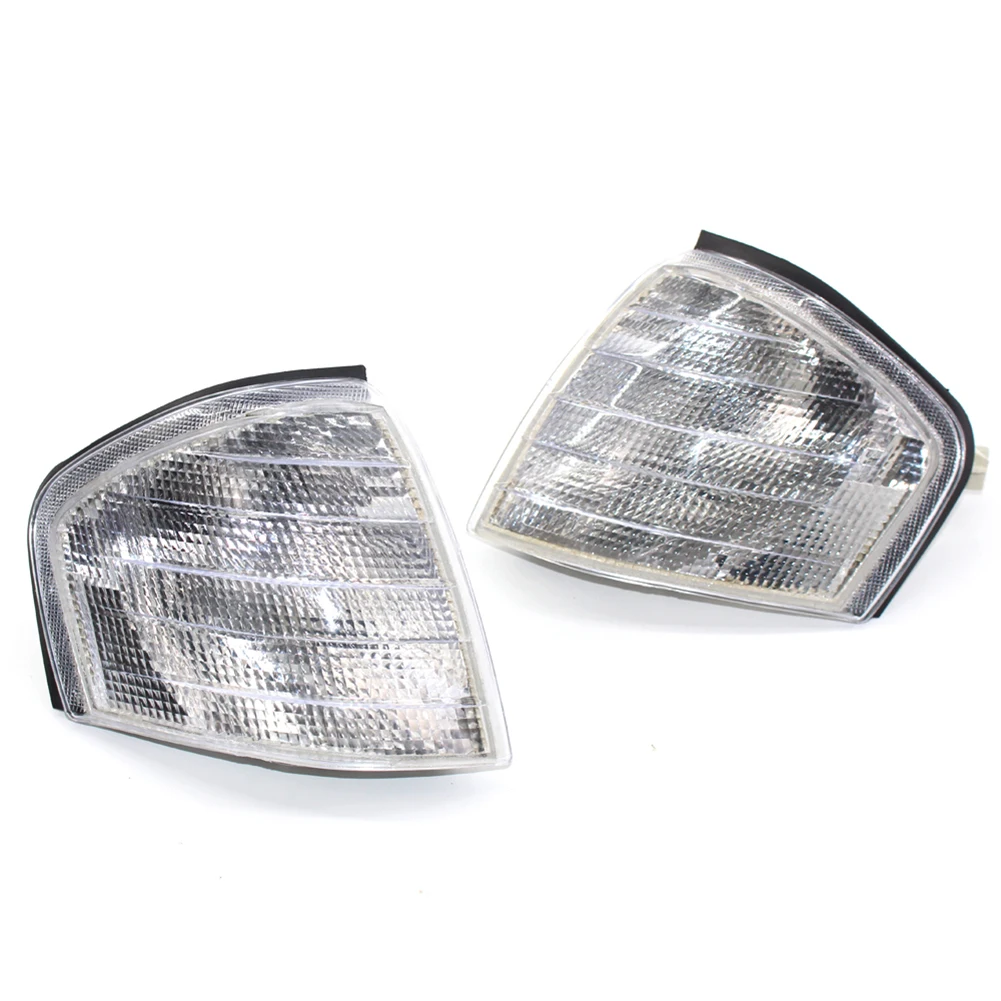 

Corner Lights for C Class W202, Turn Signal Lamps Pair, Easy Installation, ABS Plastic Shell+PC Lens