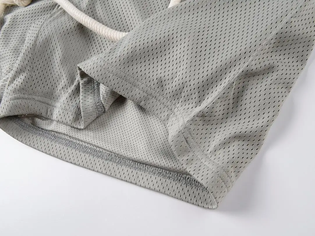 New 2023 Novelty High Comfortable Billionaire Studios Mesh Skateboard Street Cotton Casual Shorts Kanye Hip-hop Parkour #529 6