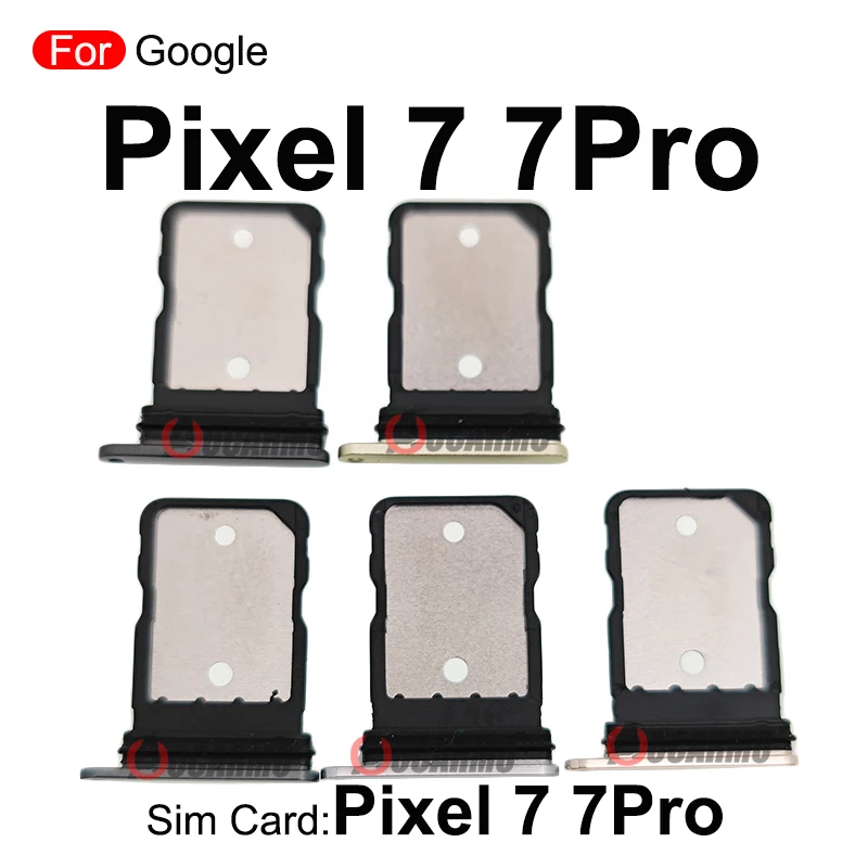 Vassoio Scheda SIM Di Ricambio Per Google Pixel 7 Pro - Colore Argento/Blu