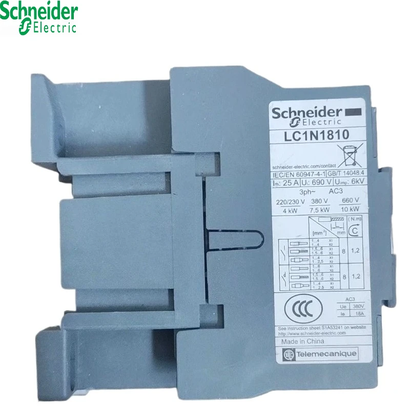 슈나이더 일렉트릭 LC1N1810/1801M5N B5N E5N CC5N F5N Q5N AC 컨택터