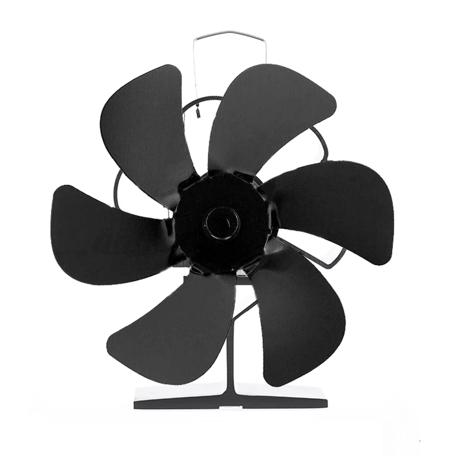 

Fireplace Fan 6 Blades Stove Fan Energy Efficient Fan With Overheating Protection Stoves Accessories Powerless Quiet Operation