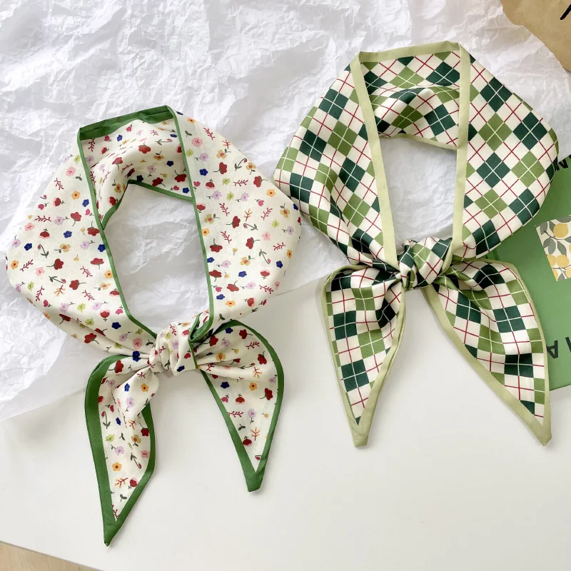 Рисунок 4 - Новинка 2022, длинный маленький шелковый шарф