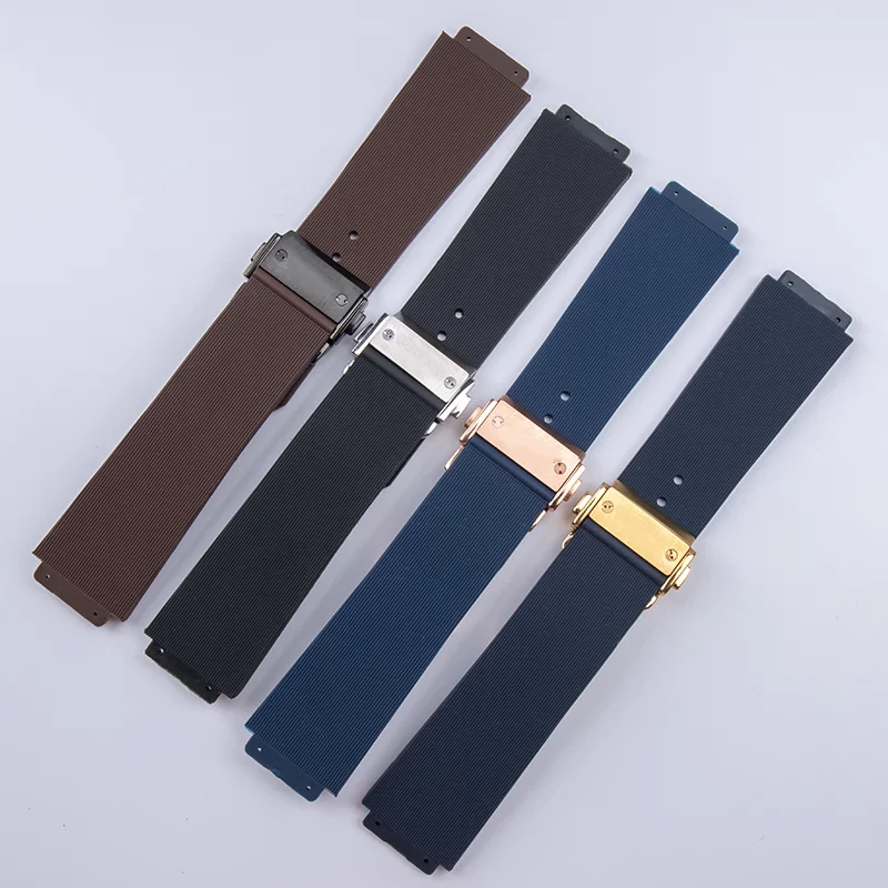 Universal Rubber Silicone Watch Strap for Hublot Big Bang Classic Fusion - Dive Band for Men and Women