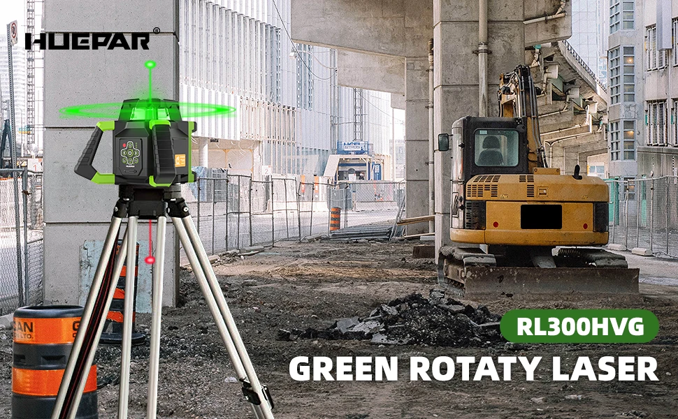 Laser Level  RL300HVG, Indoor Self Leveling Rotating Laser, 2-level Waterproof L