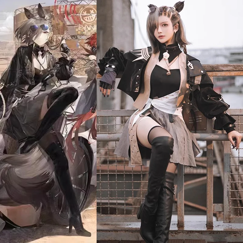 

Anime Arknights Penance Cosplay Costume Penance Dress Wig Shoes Female Men Halloween Cosplay Costumes Wig Shoes Props