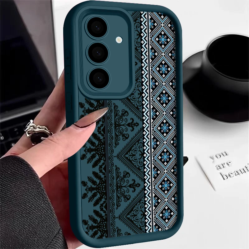 Vintage Patterns Phone Case - Timeless Design with Enhanced Protection