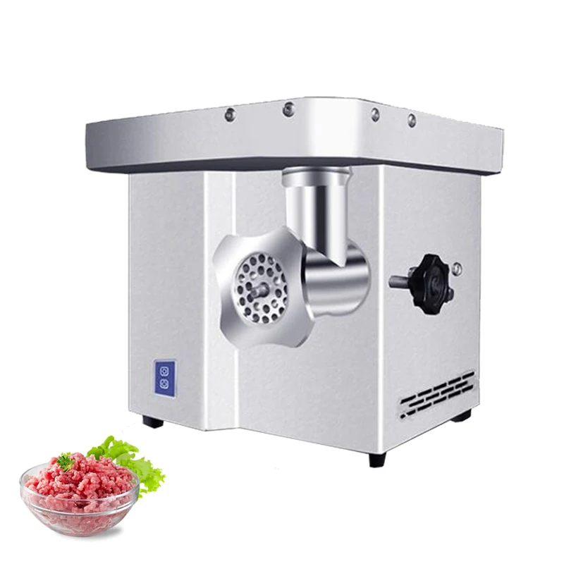 

High Power Meat Grinders Electric Desktop Fast Sausage Stuffer Maker Commercial Meat Mincer