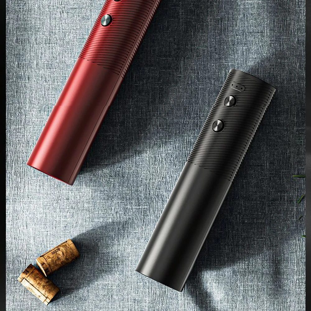 Automatic Electric Wine Opener with USB Charging – Easy-to-Use Sommelier Corkscrew