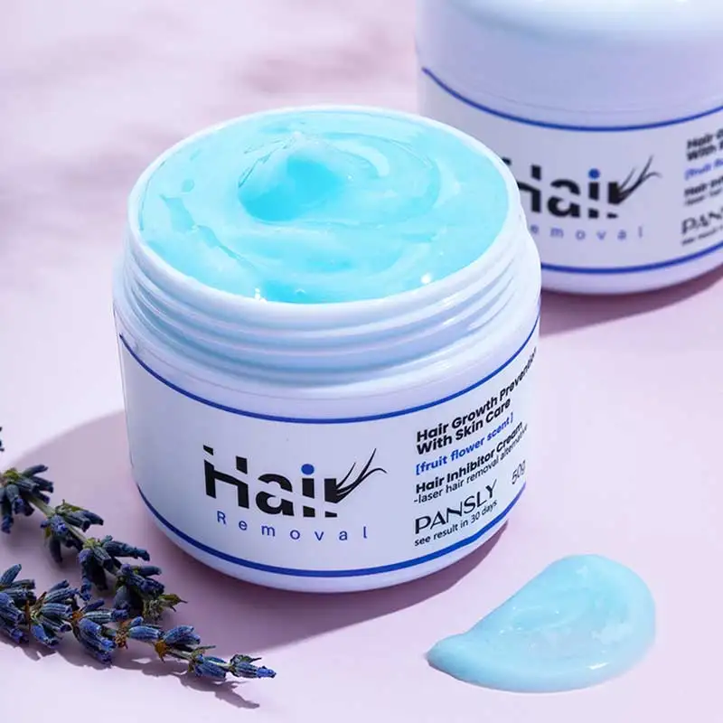 50g Hair Inhibitor Stop Hair Growth Removal Permanent Cream Beard Bikini Intimate Legs Body Armpit Lotioin Painless Depilatory 2