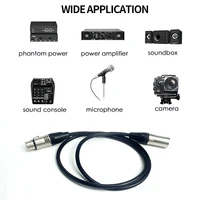 1M/2M/3M/5M/10M Gold-Plated 3-Pin XLR Male-Female Audio Cable - 3X0.75mm² (3X18AWG) Pure Copper Core for Professional Use 6